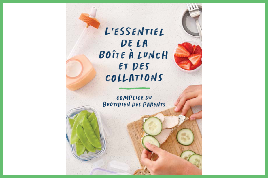 L’essentiel de la boîte à lunch et des collations