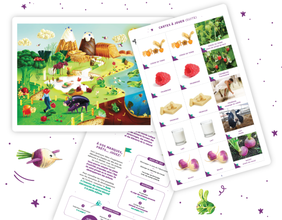 Le monde ludique des aliments
